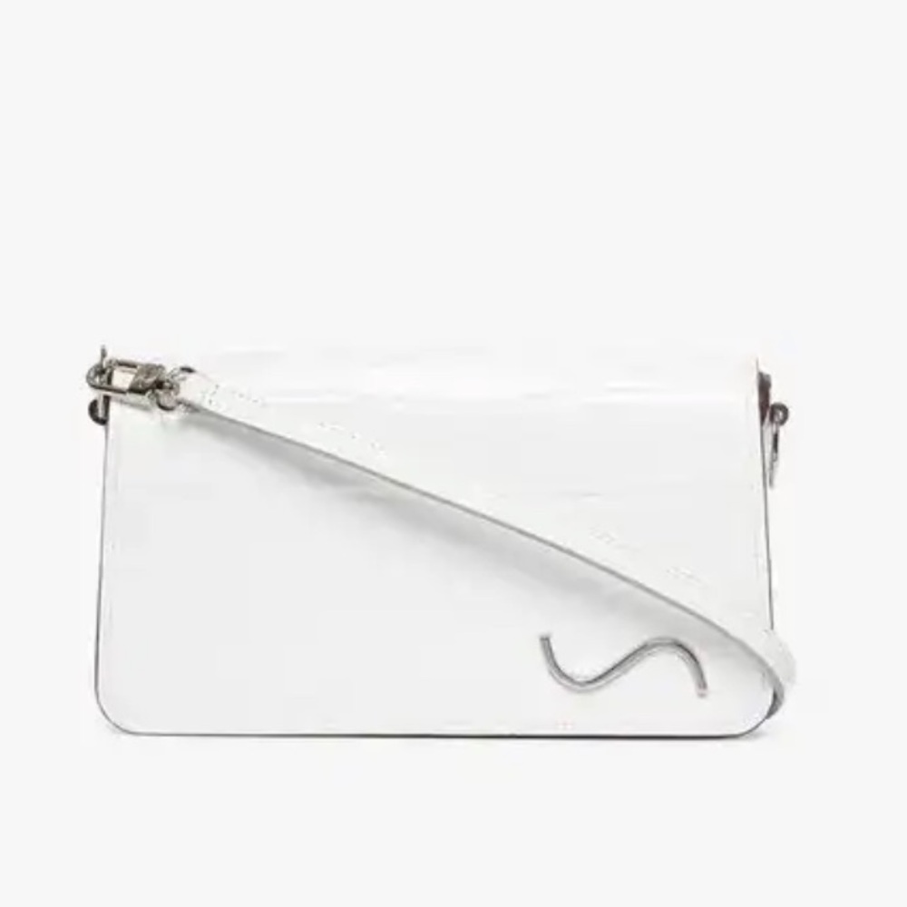 STAUD Carmelo Crossbody Bag, Fresh Croc Embossed